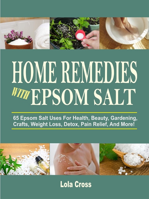 Cover image for Home Remedies With Epsom Salt
